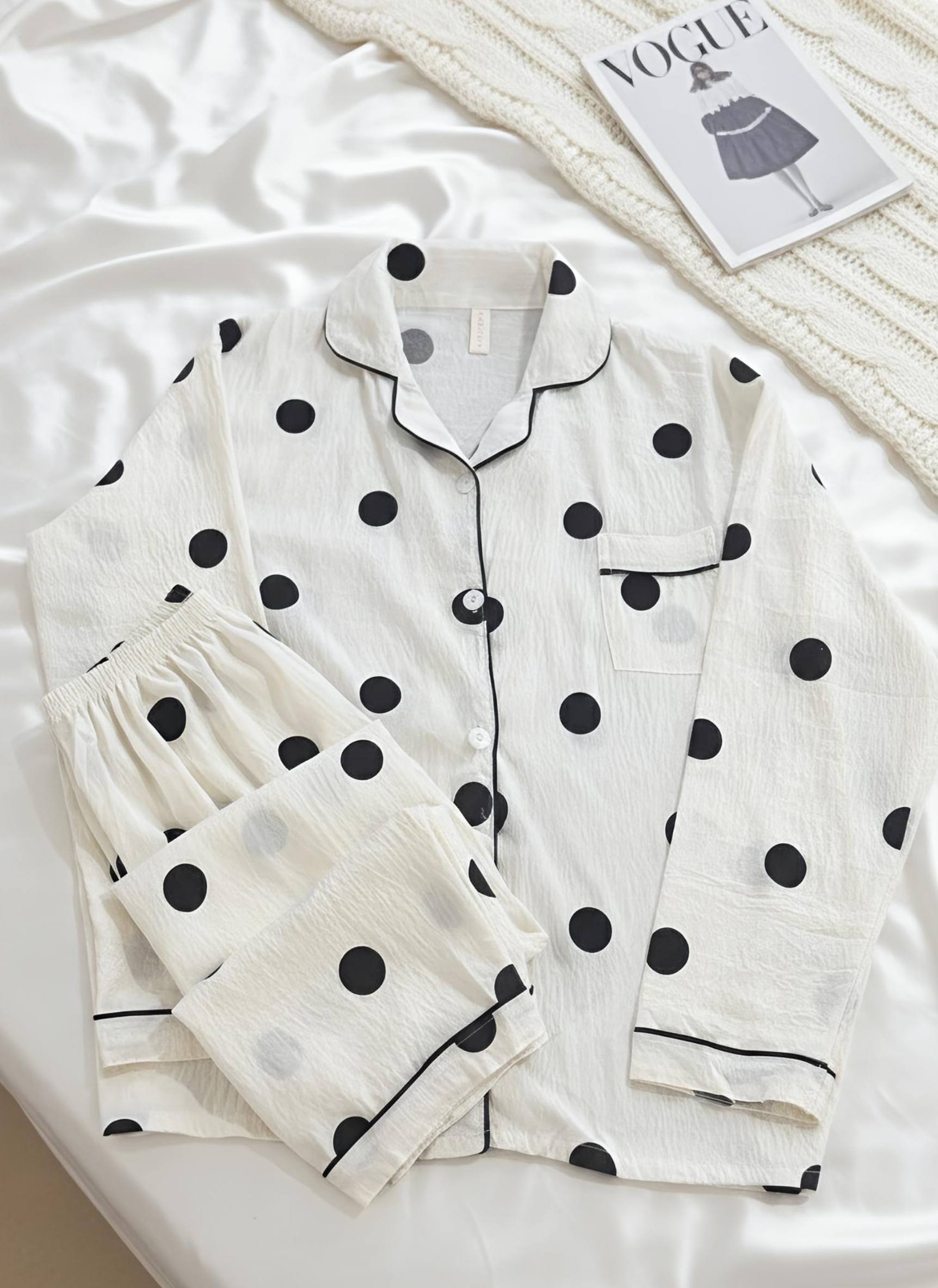 آستین بلند توپ توپی مشکی