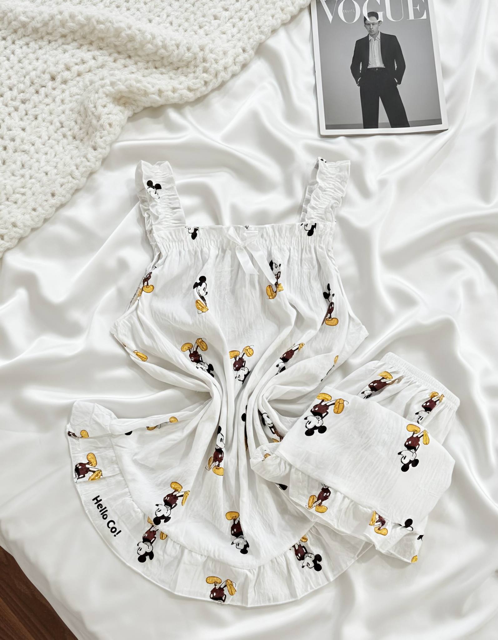 تاپ شرتک میکی سفید